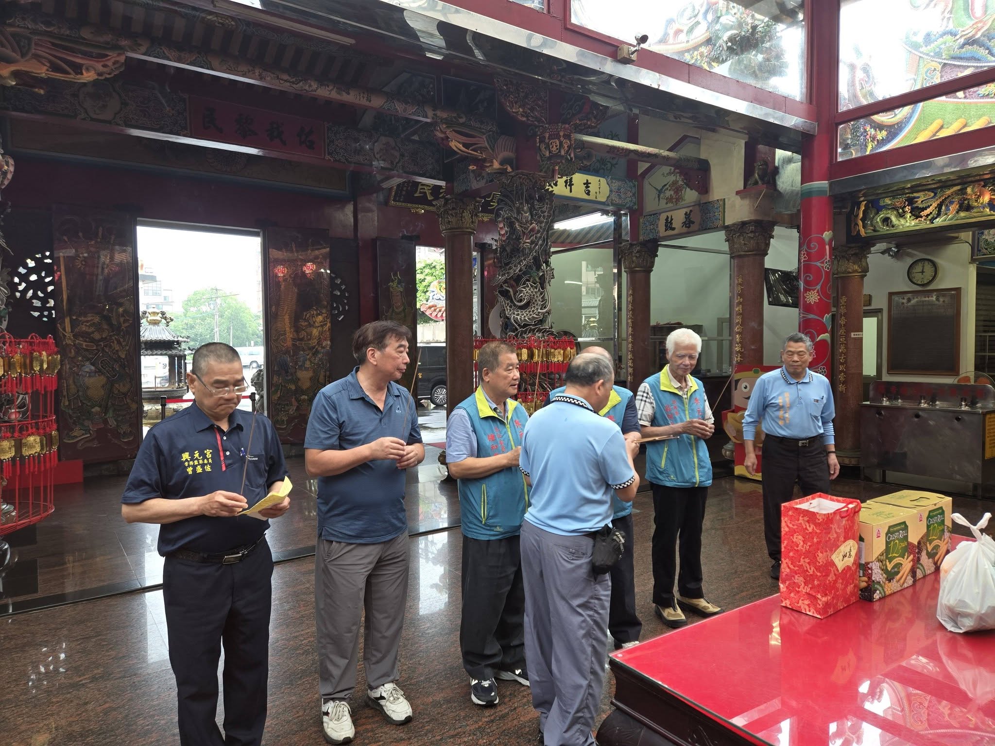 中壢興元宮團隊蒞臨参香祈福~