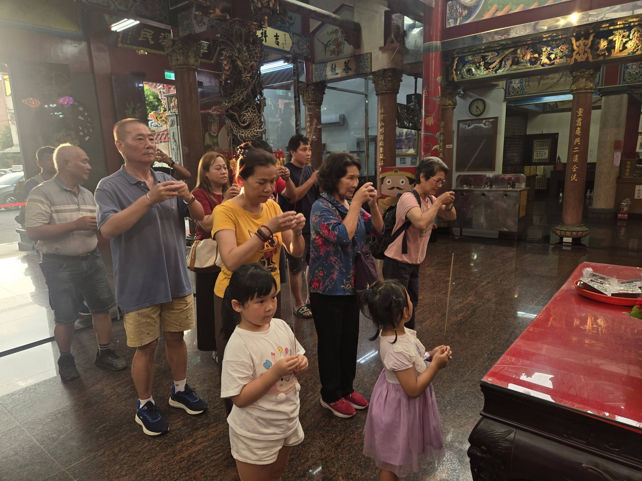 東港紫雲宮團隊蒞臨參香祈福